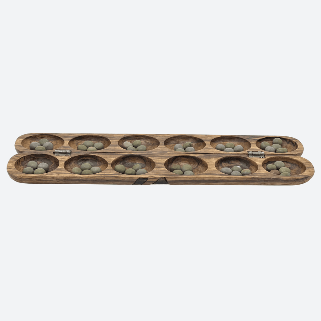 African Mancala Wooden Board Game - Motherland Groceries