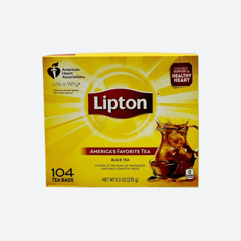 Lipton America's Favorite Black Tea 104ct - Motherland Groceries