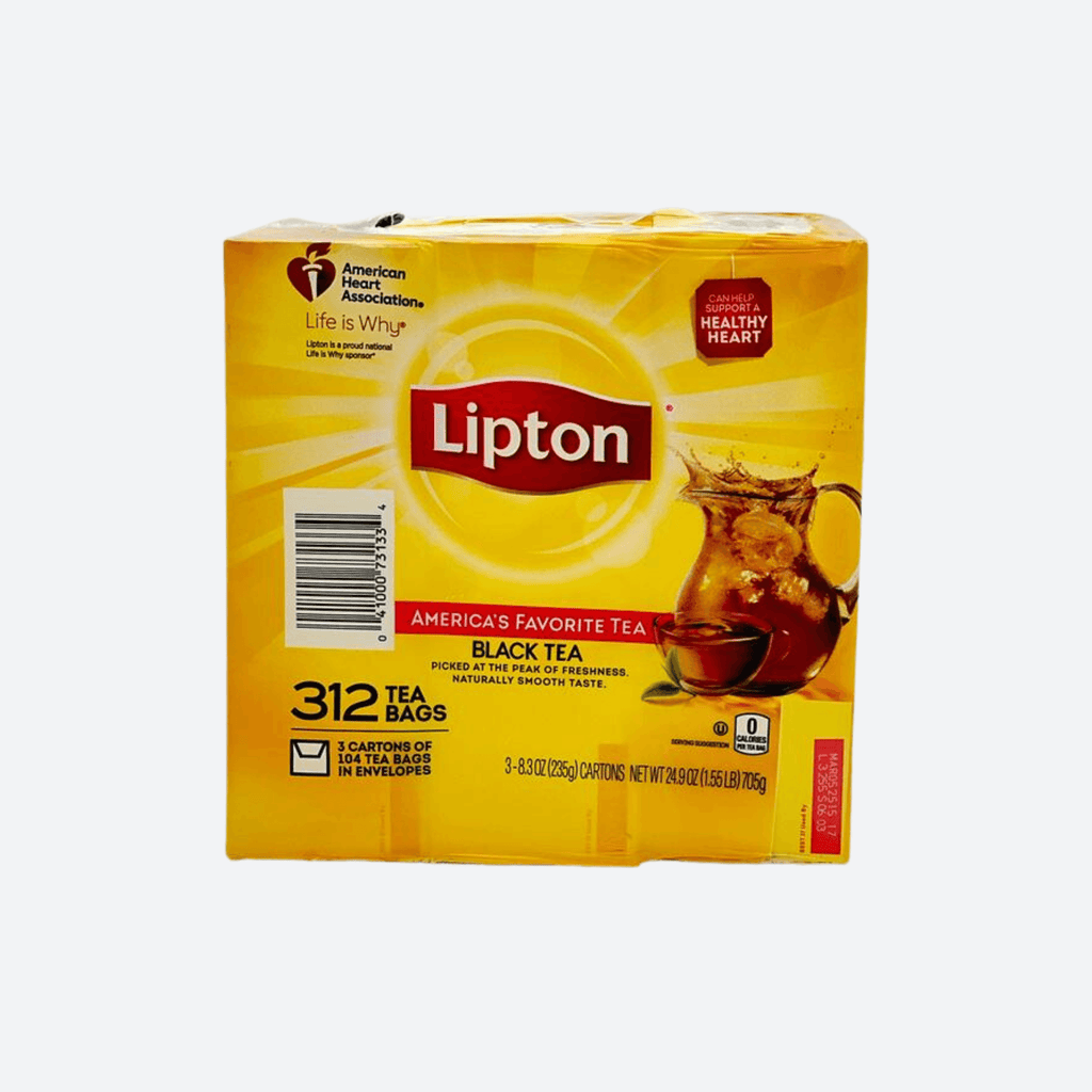 Lipton America's Favorite Regular Black 312 Tea Bags - Motherland Groceries
