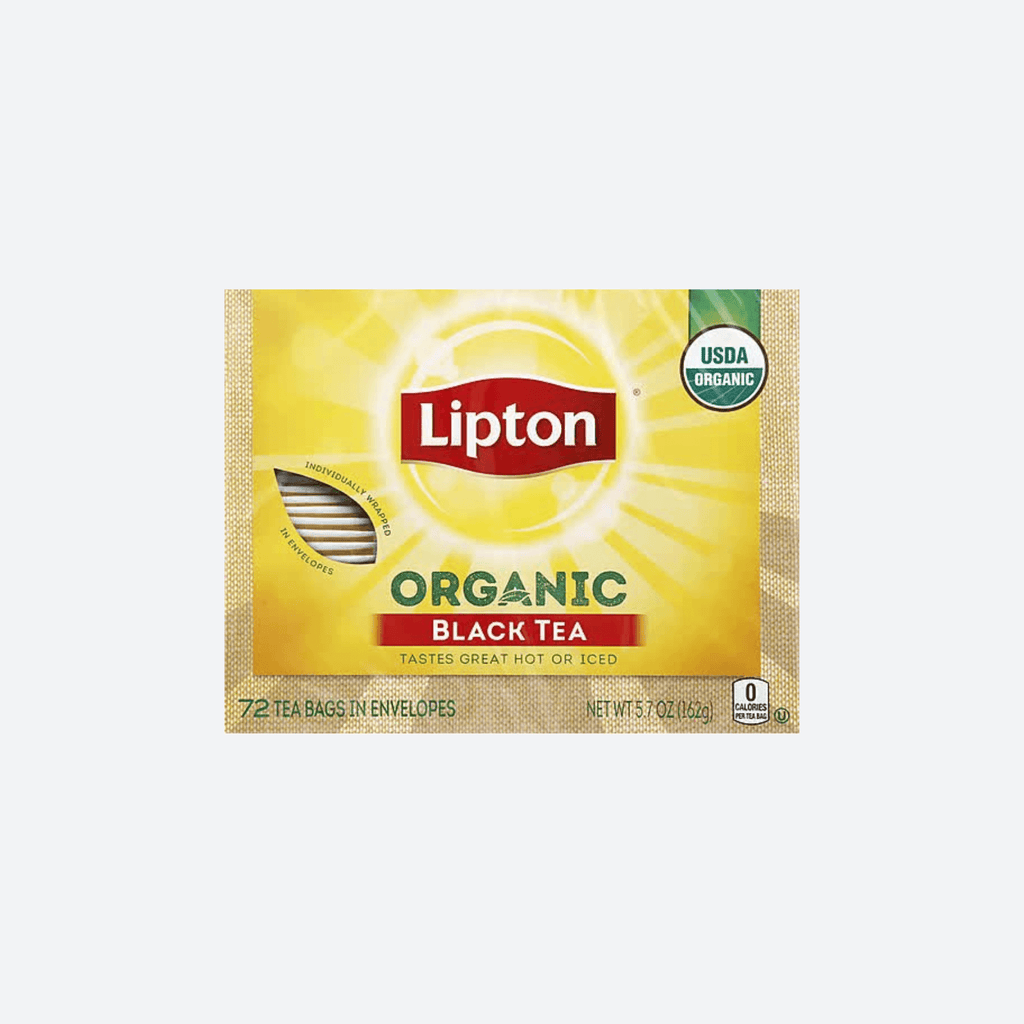 Lipton Organic Black Tea 72ct - Motherland Groceries