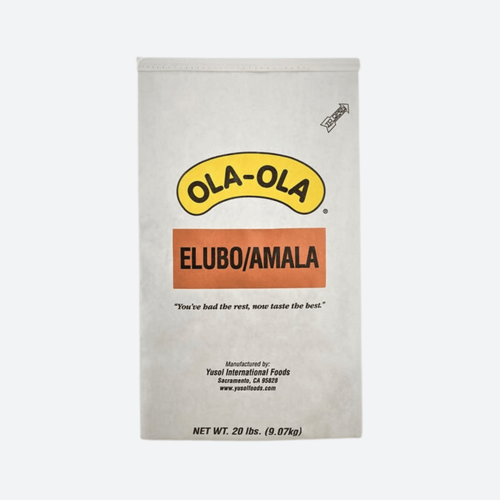 Ola-Ola Elubo/Amala Flour 20lbs - Motherland Groceries