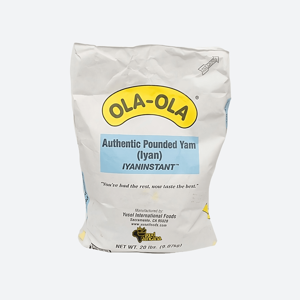 Ola Ola Pounded Yam 20lbs - Motherland Groceries