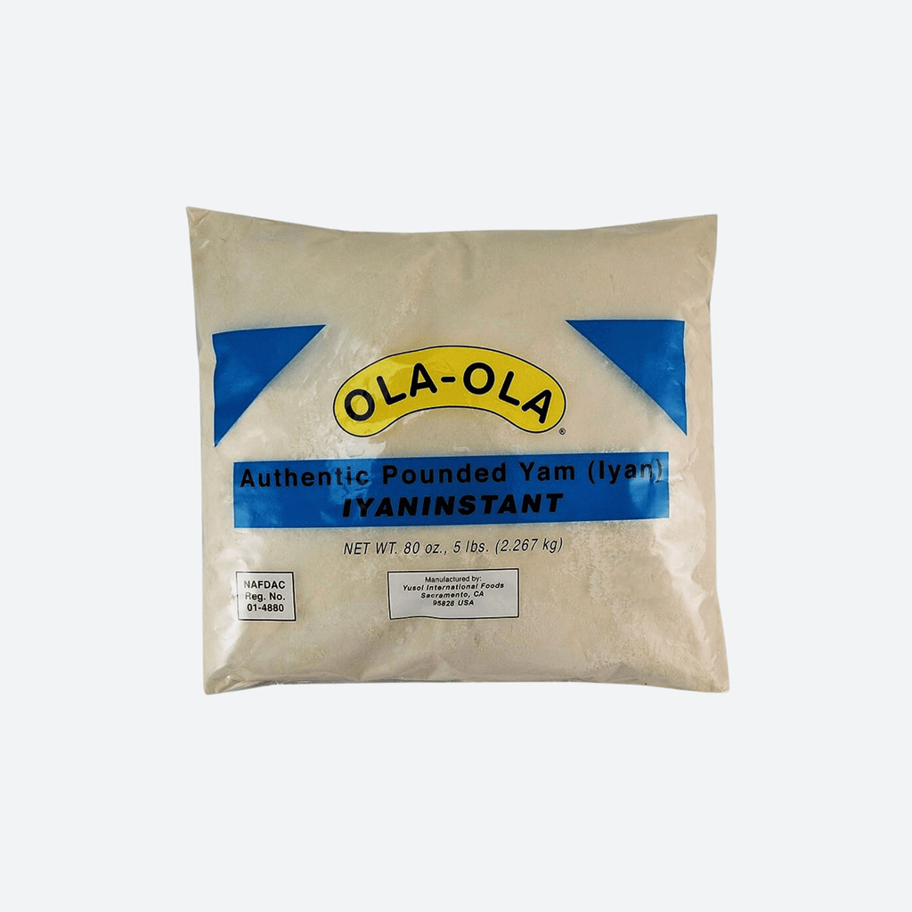Ola Ola Pounded Yam 5lbs - Motherland Groceries