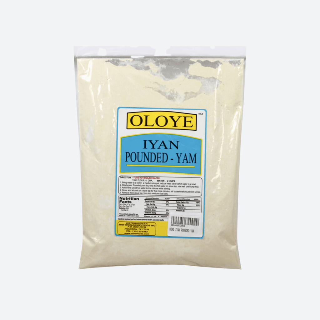 Oloye Iyan Pounded Yam Flour 10lbs - Motherland Groceries