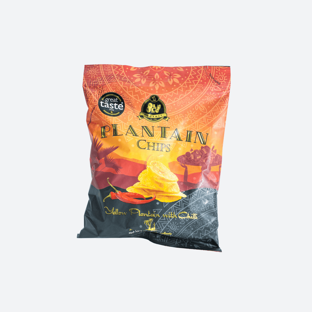 Olu Olu Plantain Chips - Spicy - Motherland Groceries