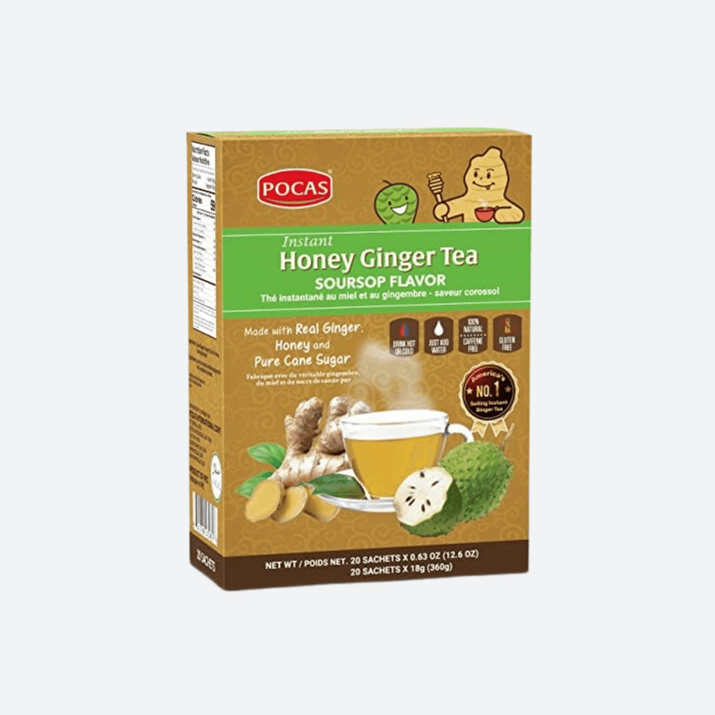 Instant Honey Ginger Tea - Soursop Flavor - Motherland Groceries