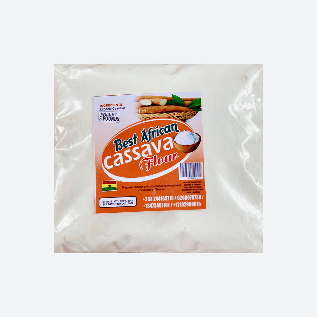 Best African Cassava Flour 5lbs - Motherland Groceries