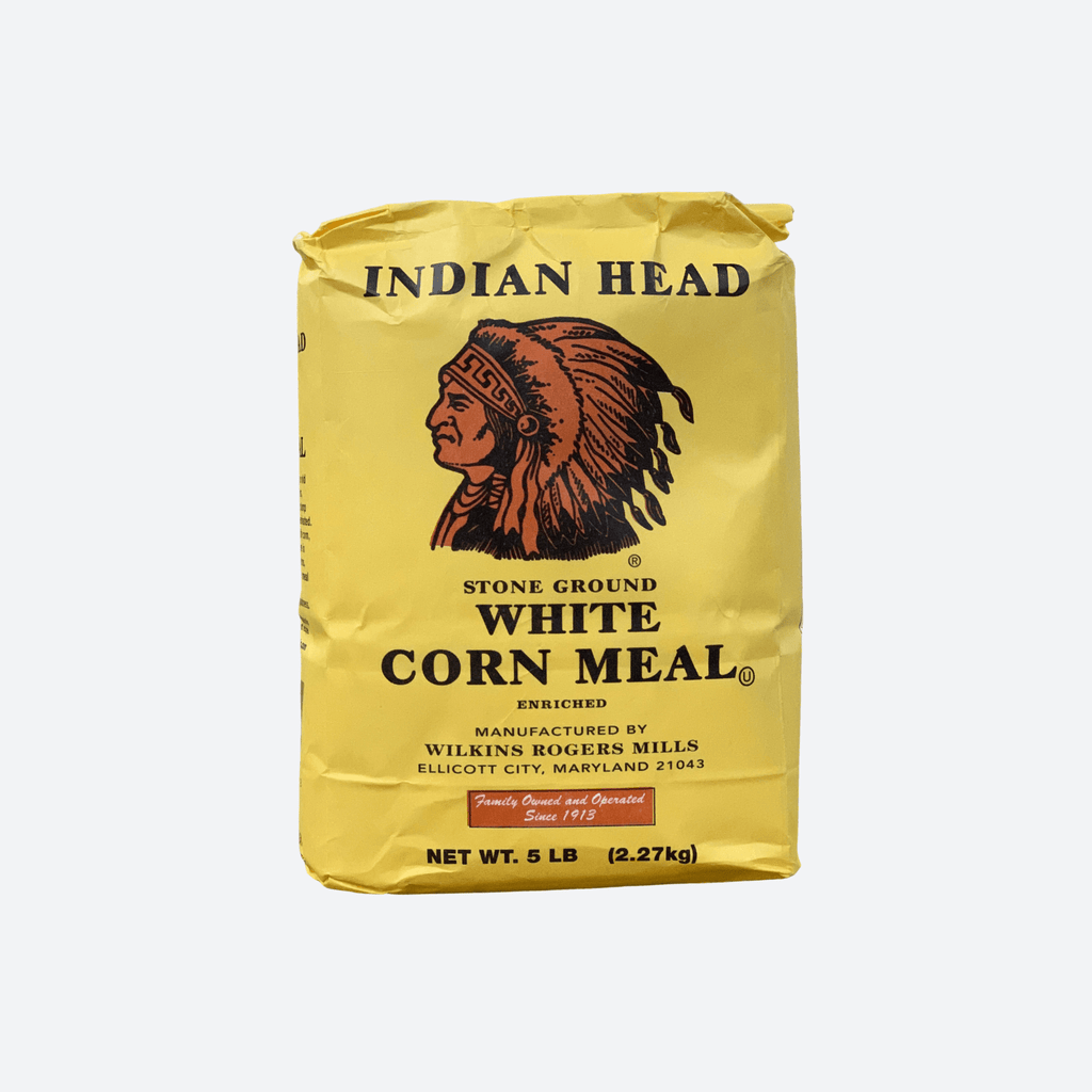 Indian Head White Corn Meal 5lbs - Motherland Groceries