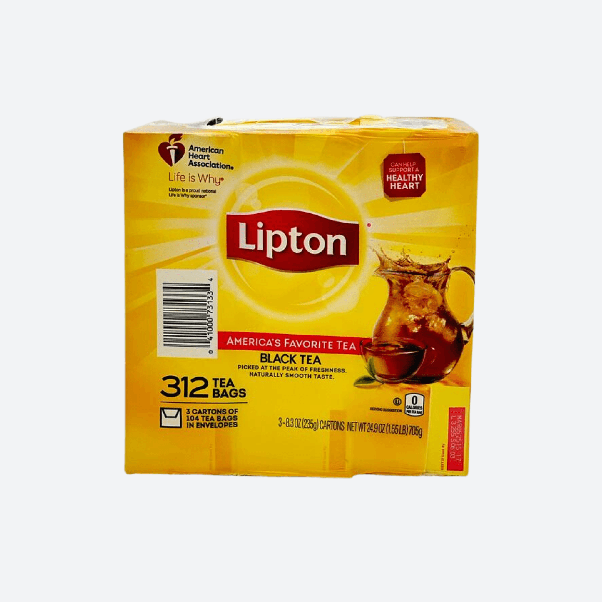 Lipton Regular Tea Bags, 100ct