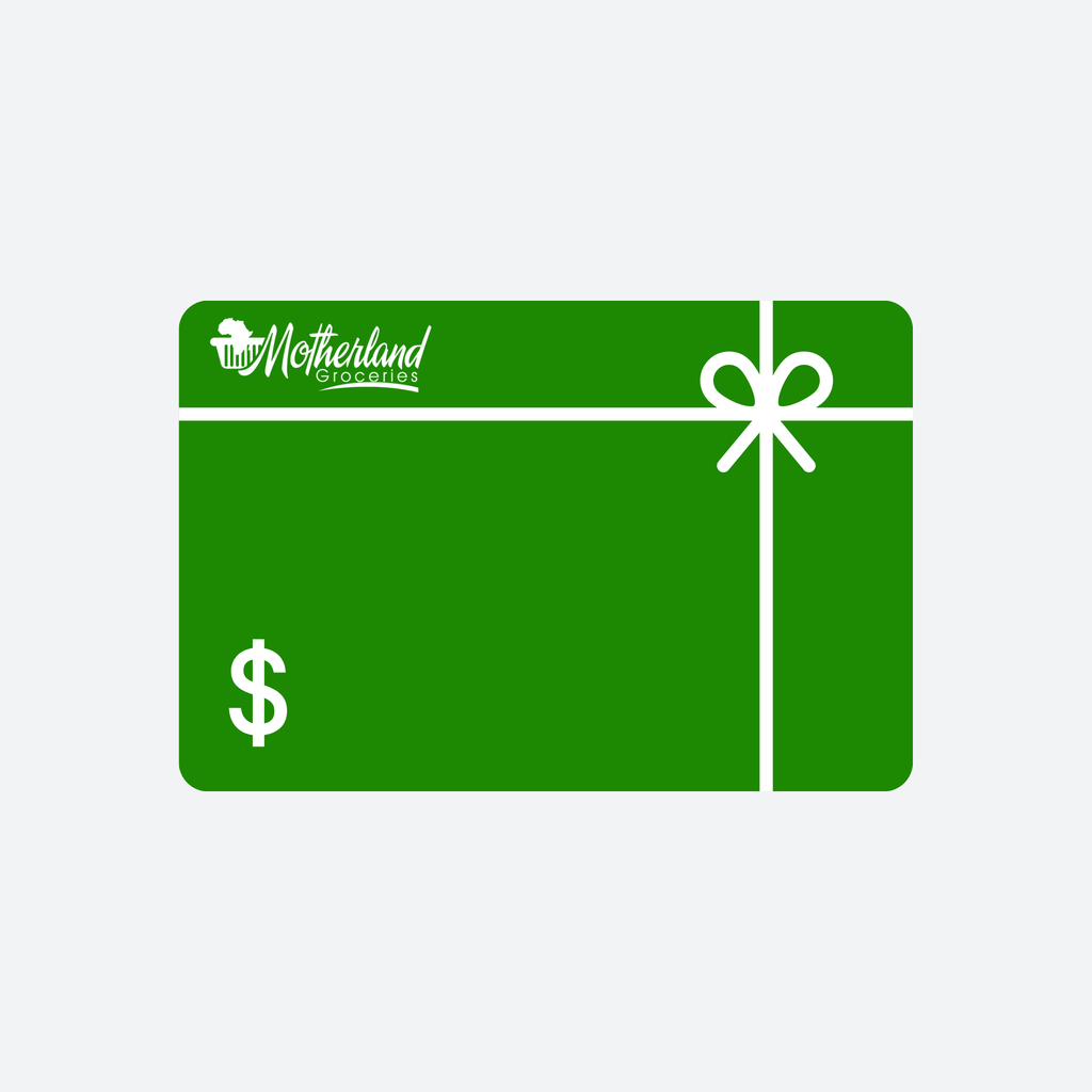 Motherland Groceries Gift Card - Motherland Groceries