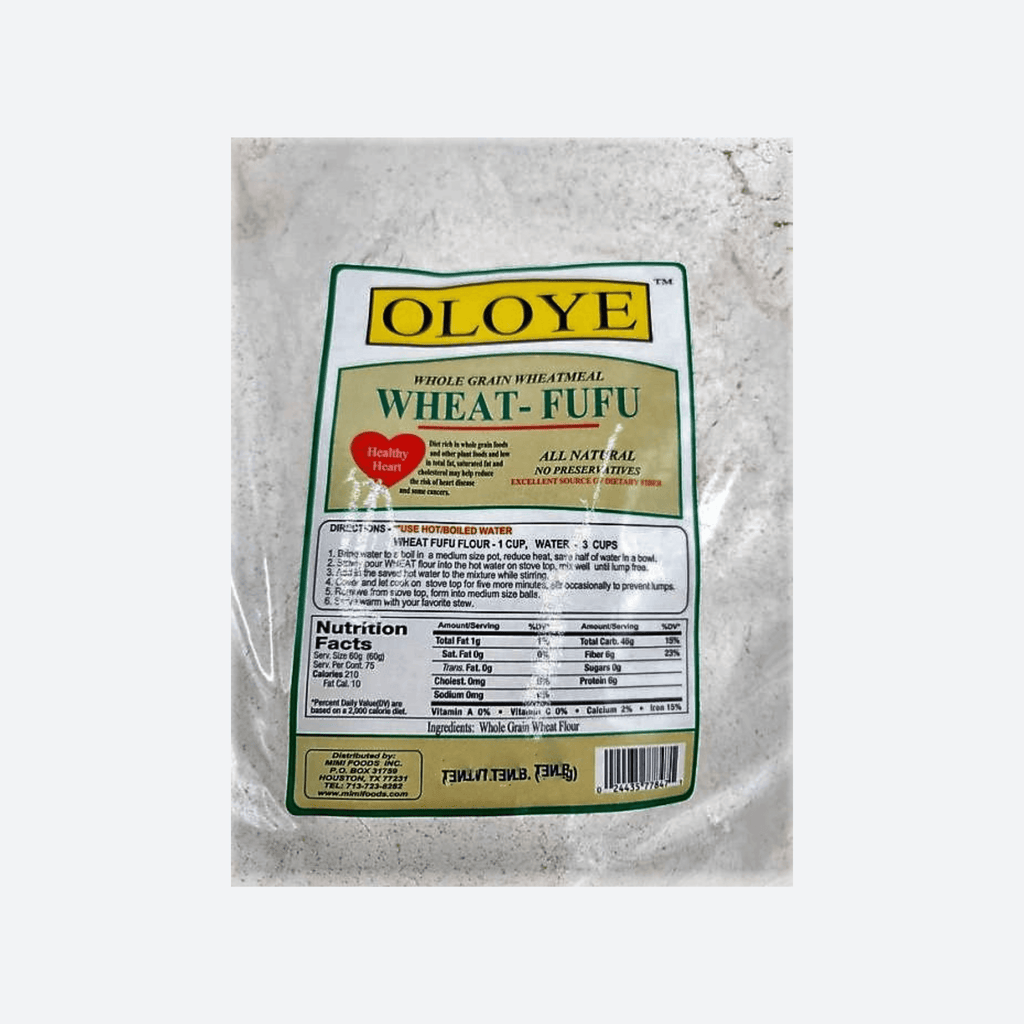 Oloye Wheat Fufu Flour 10lbs - Motherland Groceries