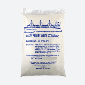 Accra Kenkey White Corn Meal 22lbs - Motherland Groceries