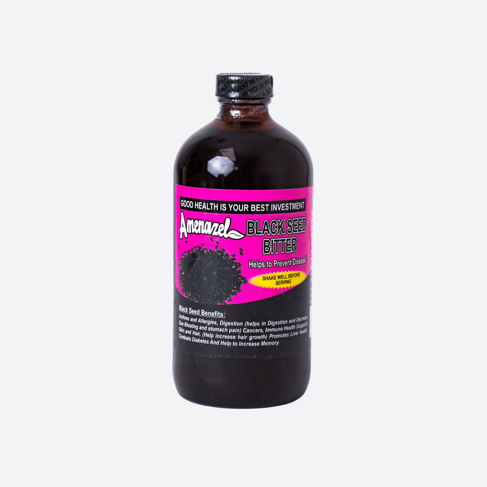 Amenazel Black Seed Bitters - Motherland Groceries