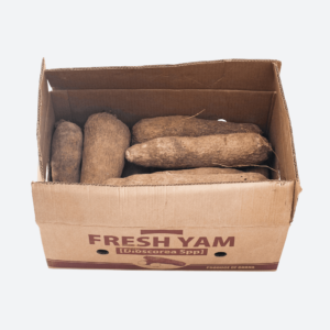 Fresh White Ghana Yam - Case - Motherland Groceries