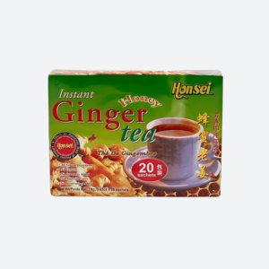 Honsei Instant Honey Ginger Tea - 20 Sachets - Motherland Groceries