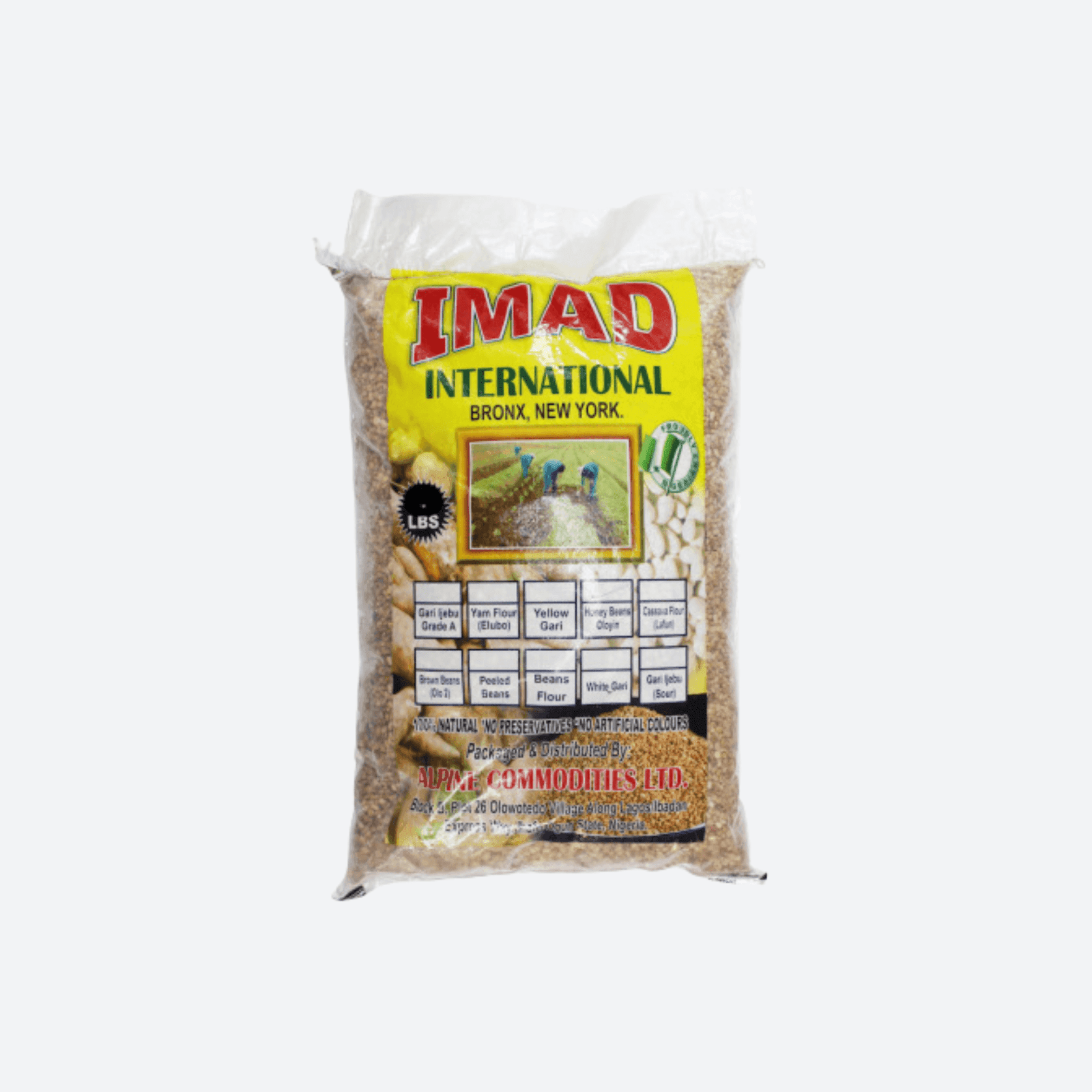 Imad International Brown Beans 10lbs - Motherland Groceries