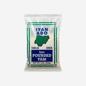 Iyan Ado Pounded Yam 2lbs - Motherland Groceries