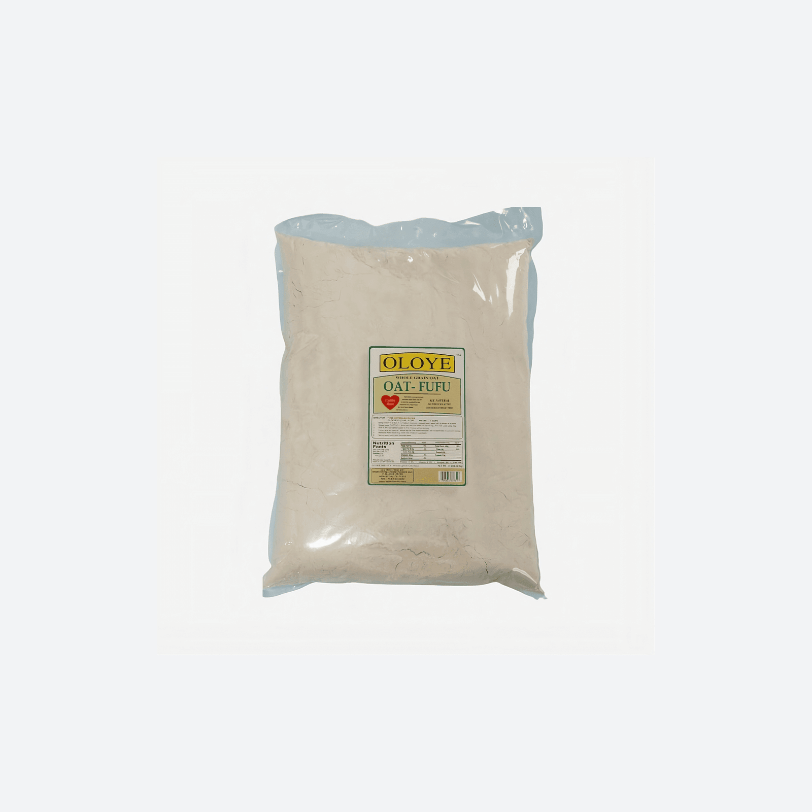 Oloye Oat Fufu Flour 2lbs - Motherland Groceries